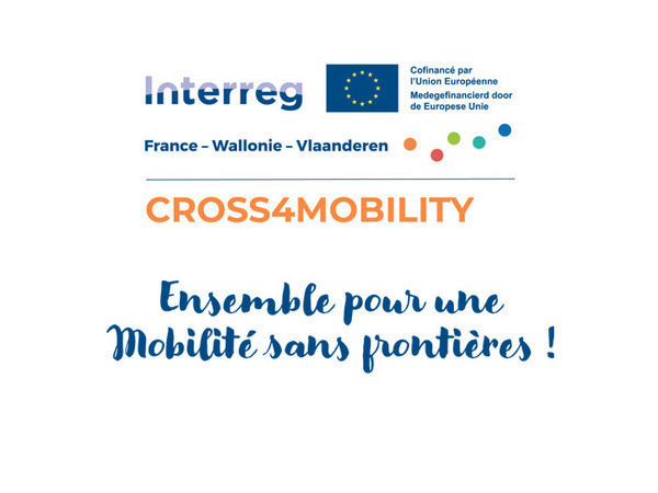 Logo européen du projet Cross4Mobility