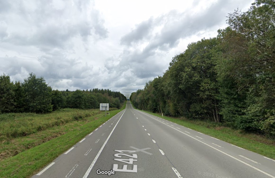 Exemple de pistes cyclables (pierres)